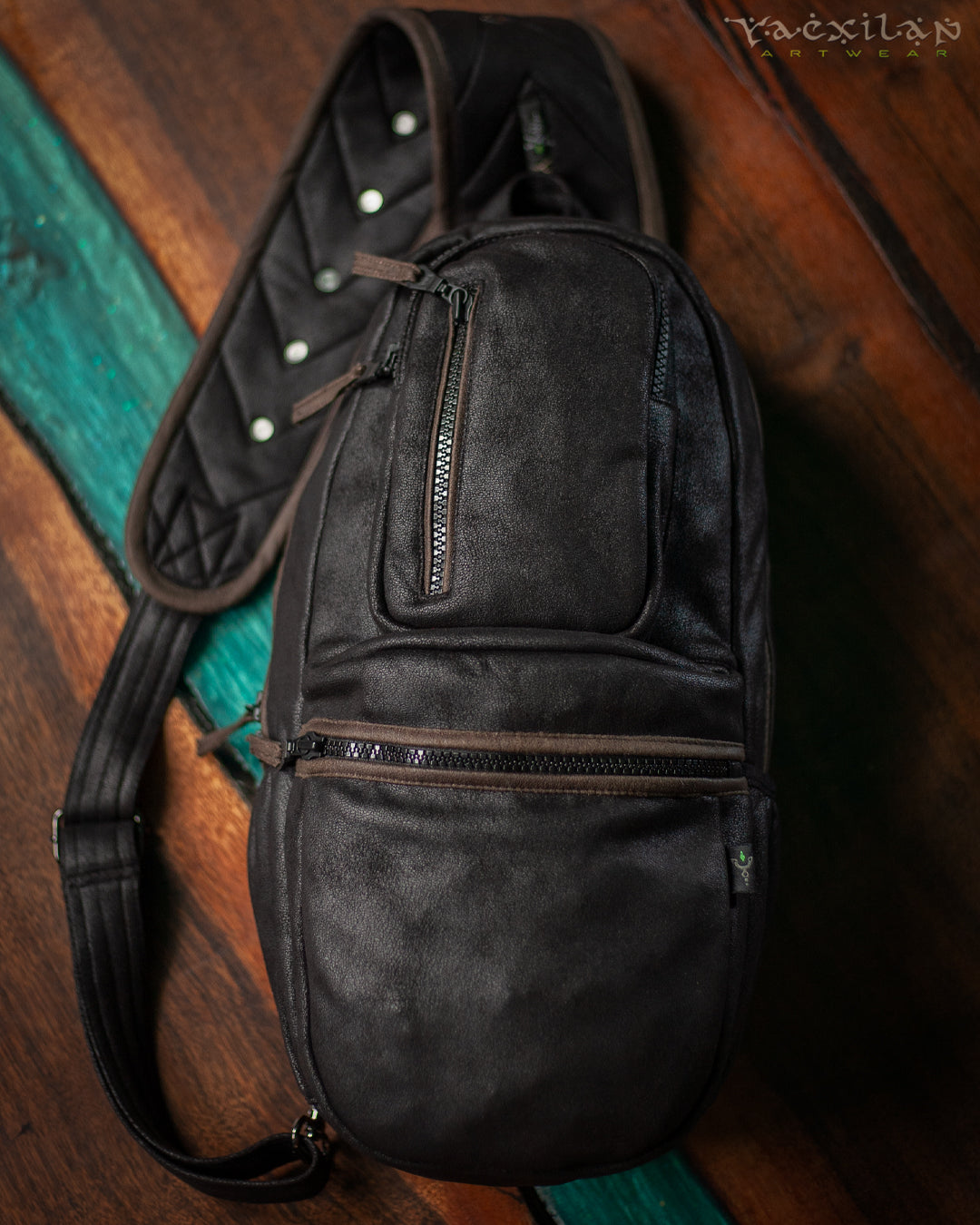 Back Pack OneLegged / Fake Leather - BLAK RIDER
